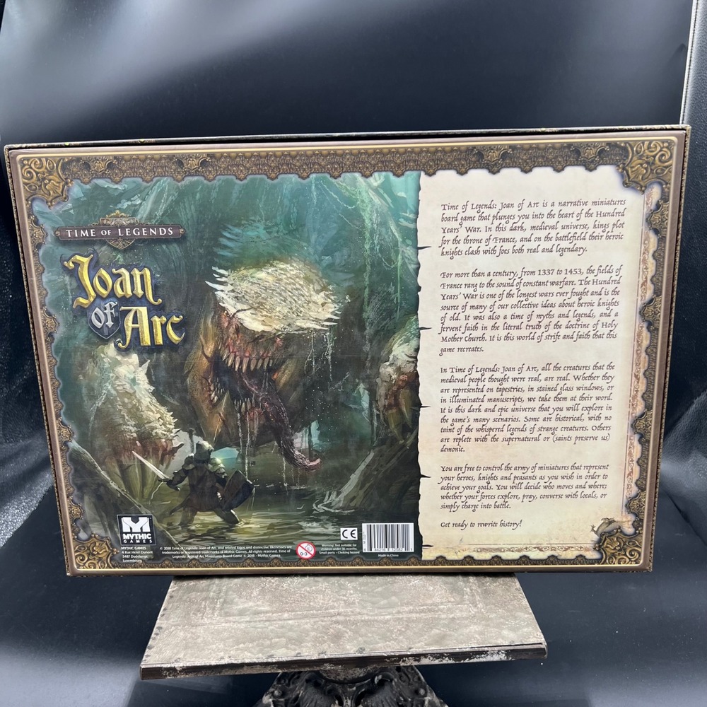 Mythic Games Time of Legends Joan of Arc Board Game Medieval Miniatures Strategy - Picture 3 of 9